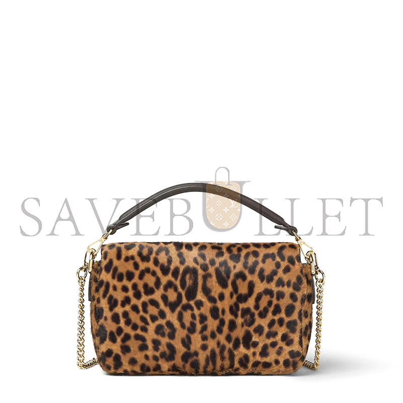 FENDI BAGUETTE MINI PRINTED CAVALLINO CALFSKIN BAG 8BS017AYDYF0A6E (20*13*5cm)